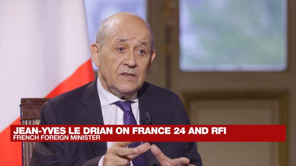 French Foreign Minister Jean-Yves Le Drian: 'I see only declarations but no action' from Russia
